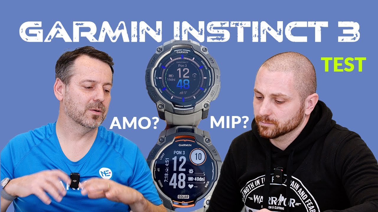 Garmin INSTINCT 3 Amoled vs Solar. Ktorý vybrať ?