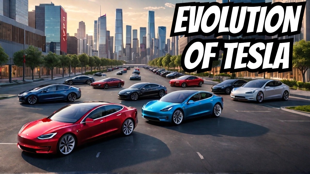 The Complete Evolution of Tesla 2008-2024!