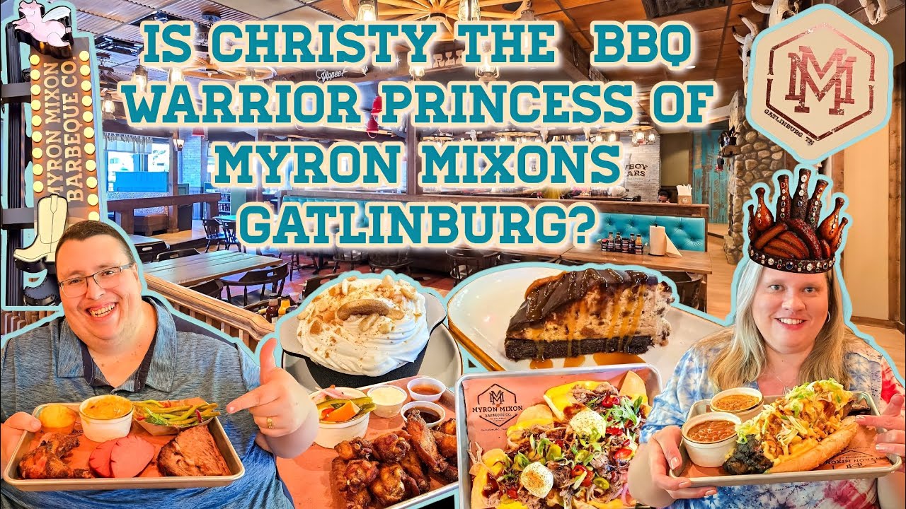 BRAND NEW! MYRON MIXON BBQ IN GATLINBURG TENNESSEE! FULL MENU REVIEW AND WALKTHROUGH! PREVIEW DAY