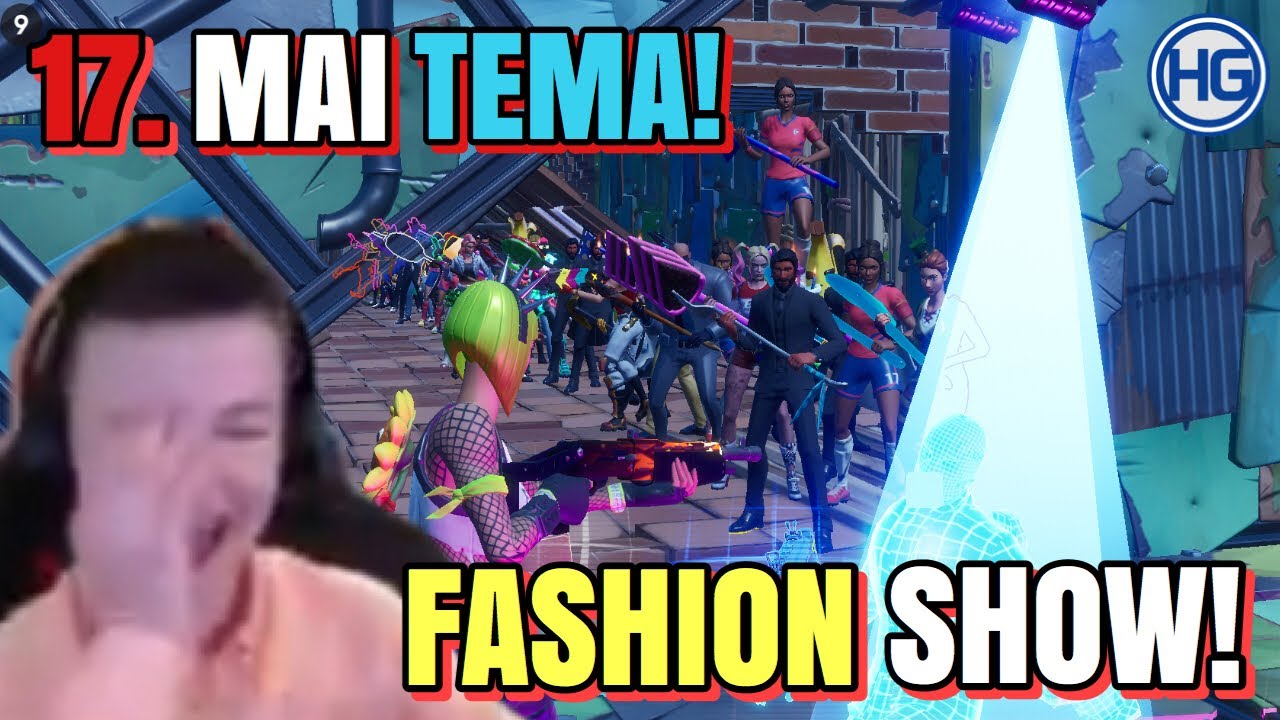 Fortnite FASHION SHOW #5! (17. MAI TEMA!) Beste Skin & Emote Vinner!