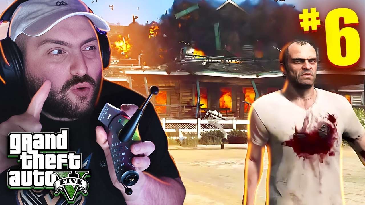 GTA 5 STORY #6🔥ԹՐԵՎՈՐԸ ՎԱՌԵՑ ԲՈԼՈՐԻՆ