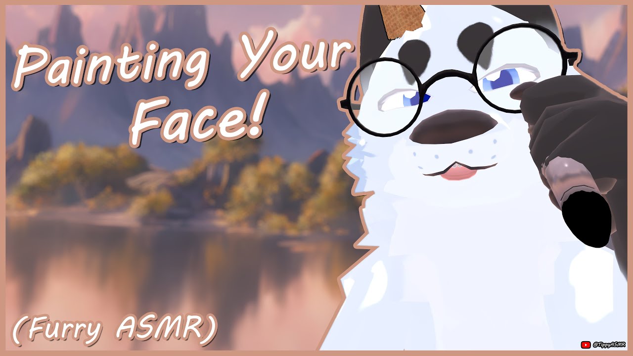 [Furry ASMR] Painting Your Face! (Whispering)