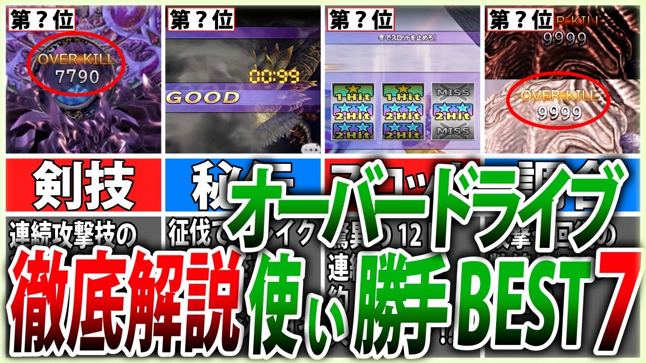 【FF10】実戦向き！使いやすいオーバードライブ技BEST7【ゆっくり解説】