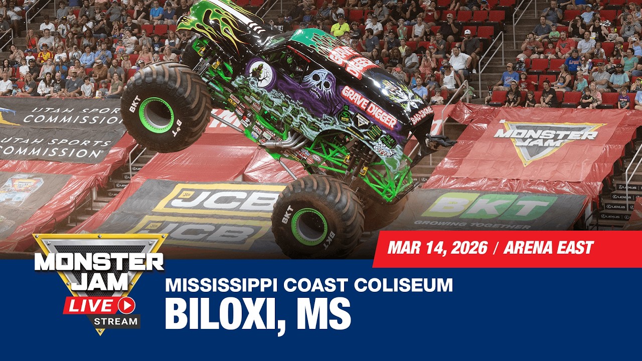 Monster Jam: Biloxi, MS- 2 (Full Event) | March 14, 2026 | Arena East
