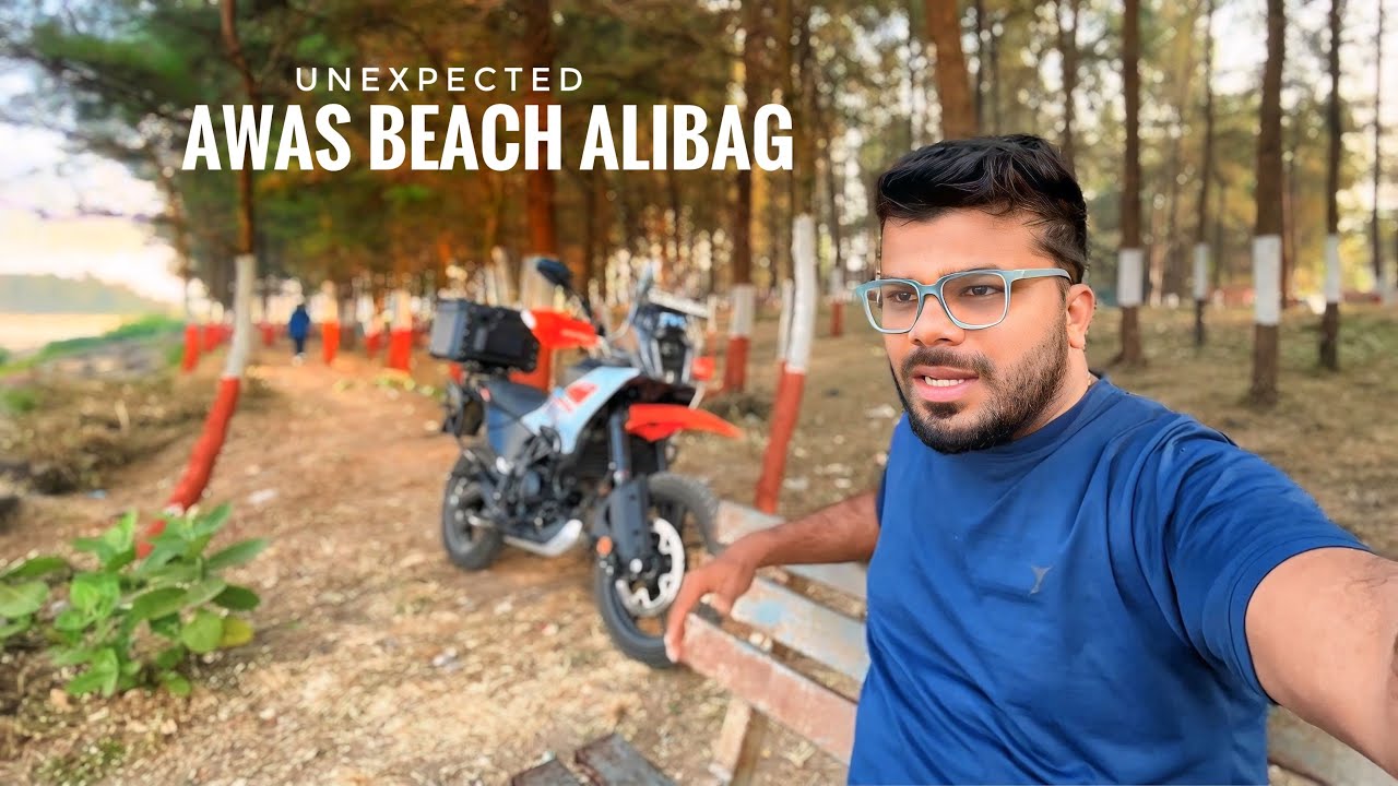 Awas Beach Alibaug | Exploring very beautiful silent Awas beach Alibag