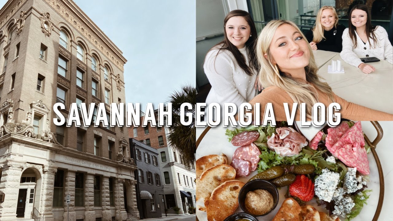 WEEKEND IN MY LIFE in Savannah, Georgia | girls trip! 🤍