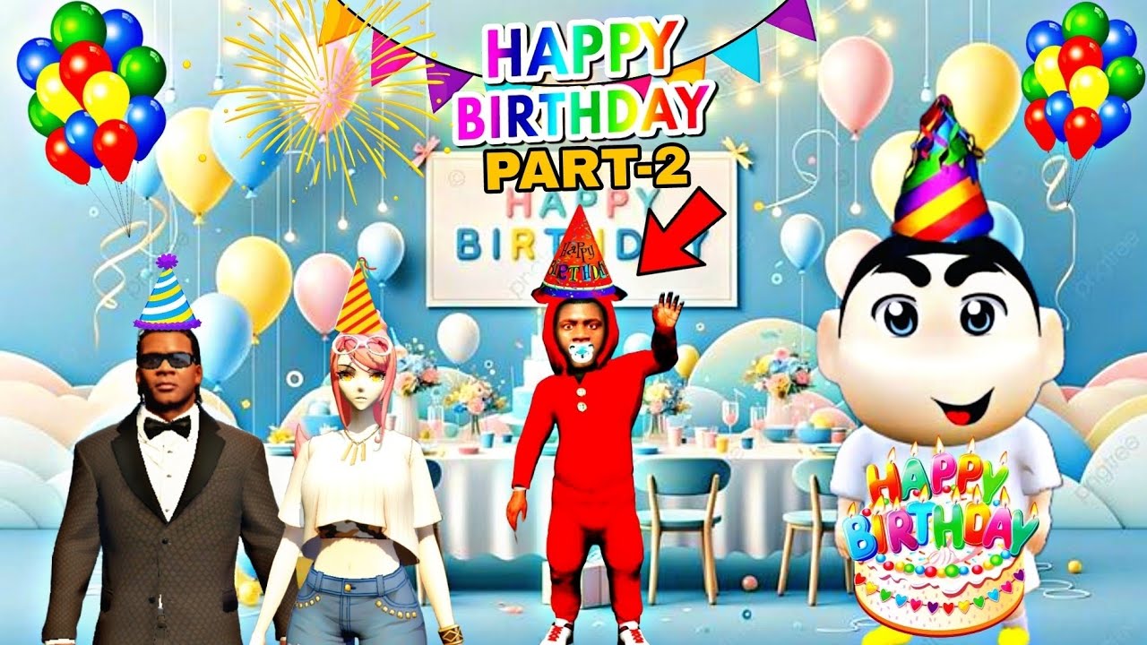 Franklin's Daughter Birthday Celebration in GTA 5 | Shinchan Surprise Gift In Nanako Birthday Party