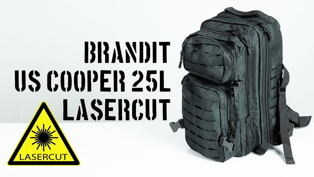 Brandit US COOPER 25L LASERCUT Tactical Backpack