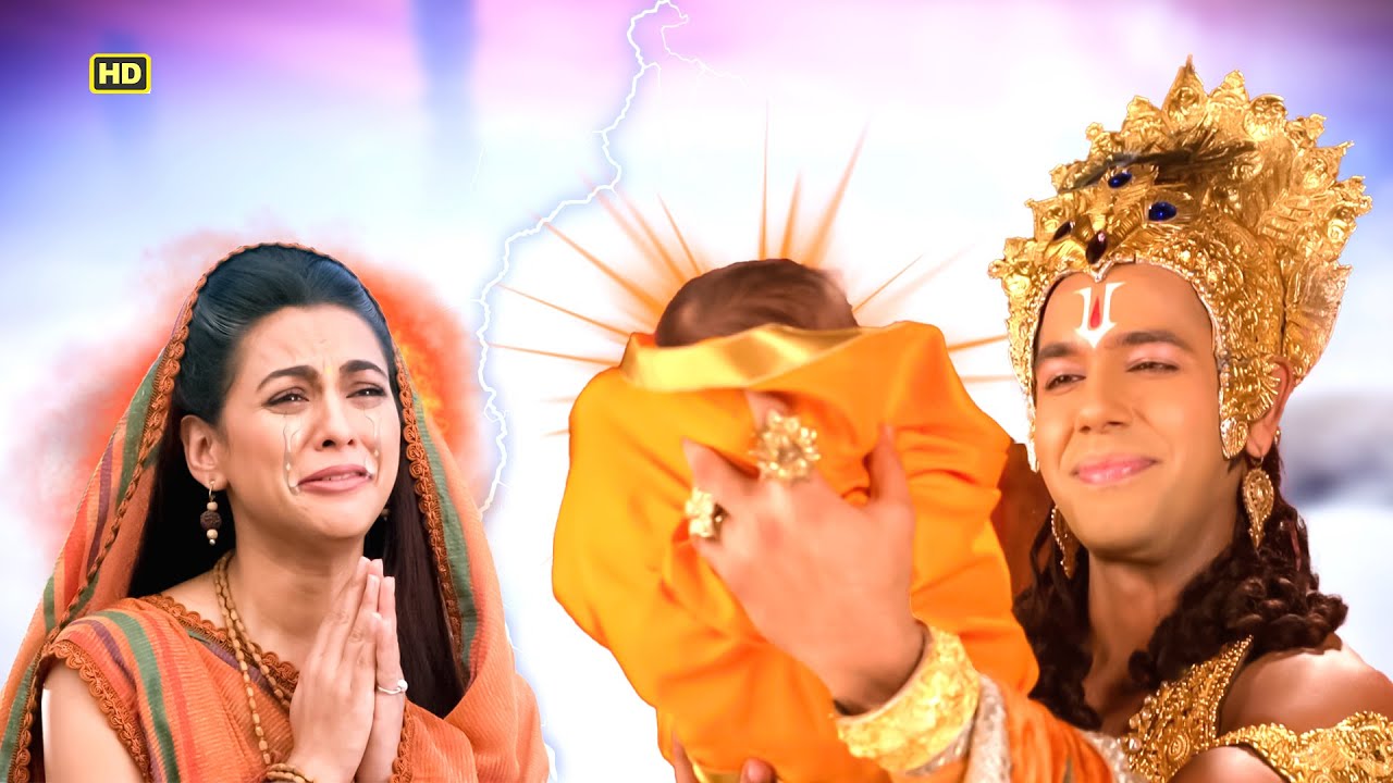 अभिमन्यु के पुत्र को मृत्यु लोक से वापिस लाये श्री कृष्ण| Suryaputra Karn Maha Episode | #mahabharat