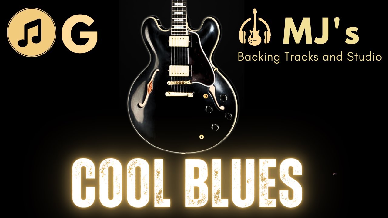 Smooth Cool Blues Backing Track in G | Guitar Backing Track