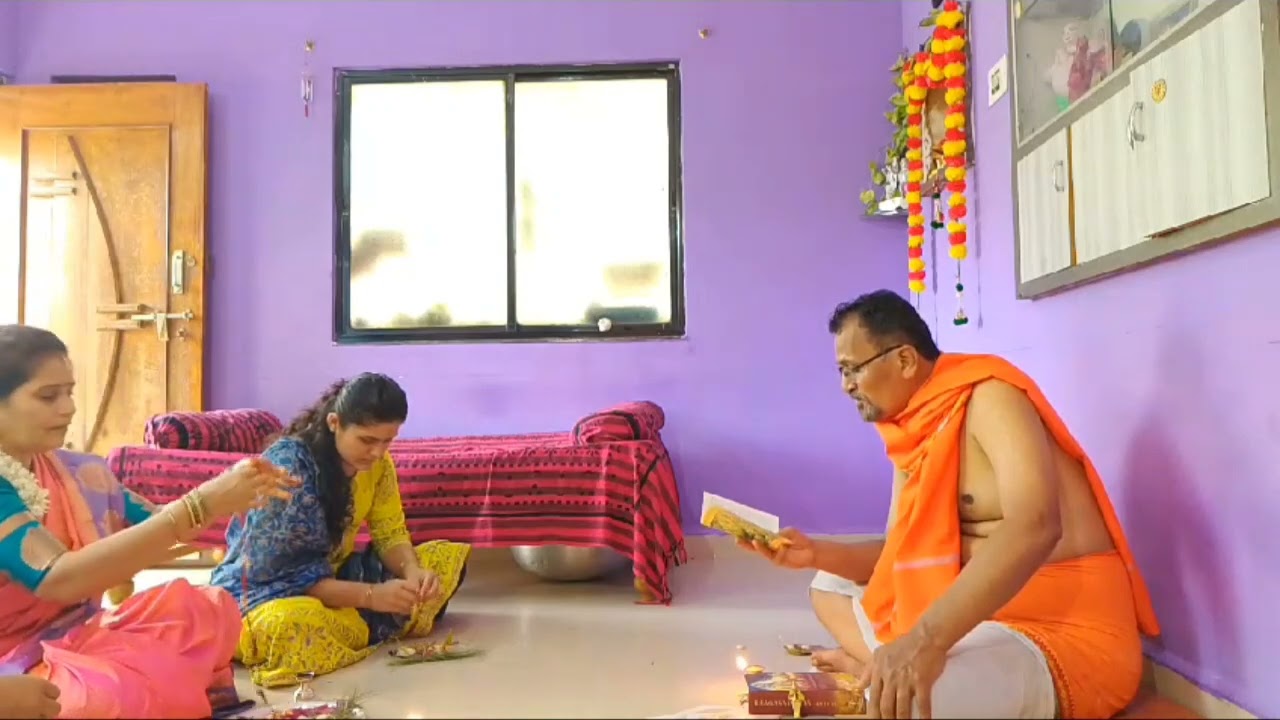 # ಅಷ್ಟಮಿದಾರ ಕಟ್ಟಿಕೊಳ್ಳುವುದರ ಜೊತೆ ಜೇಷ್ಠಾ ಗೌರಿ ಕಥೆ#newvideo
