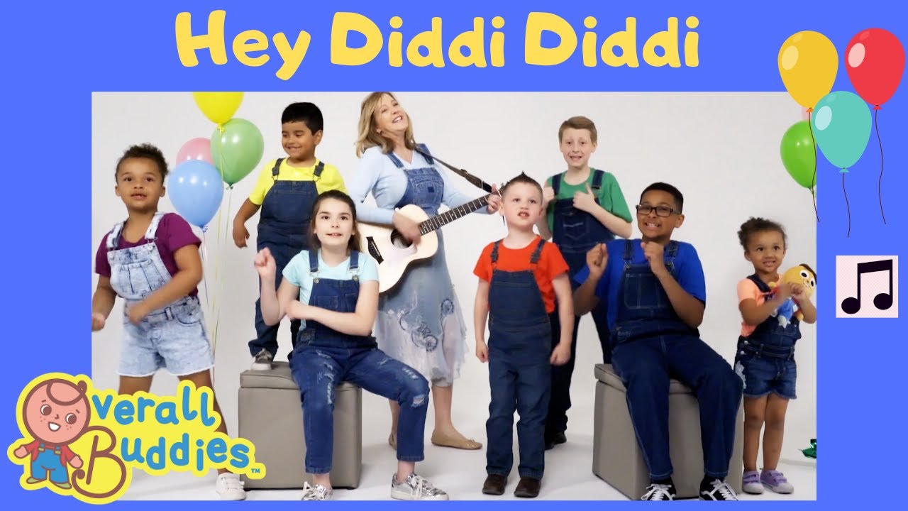 Hey Diddi Diddi /Childrens Songs /Overall Buddies/ Friendship song /Dance song for kids