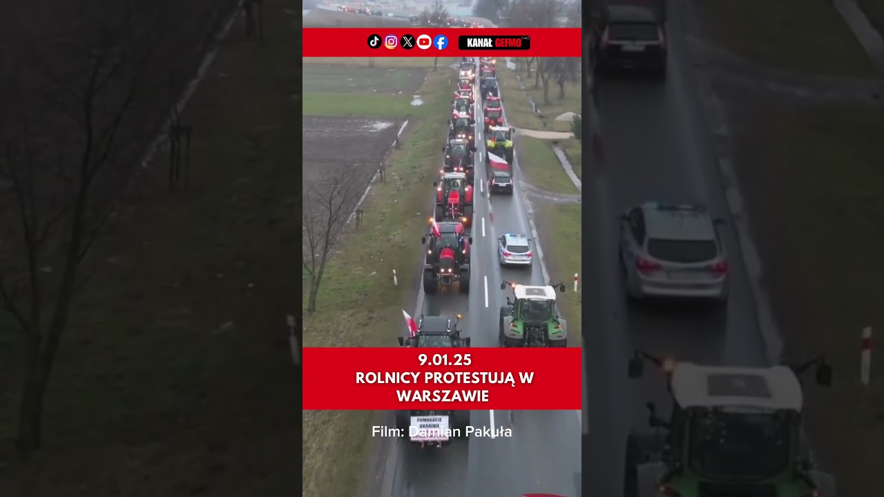 ROLNICY PROTESTUJĄ PRZECIW MERCOSUR