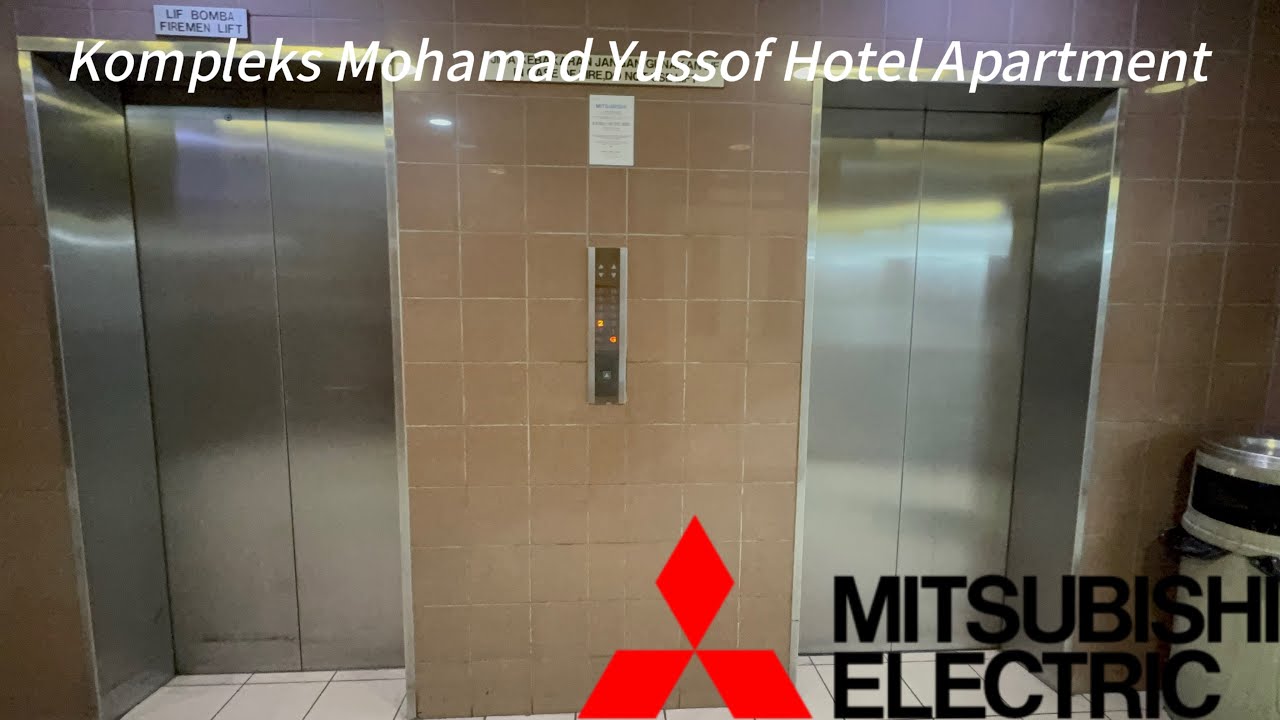 Mitsubishi SPVF elevators at First Emporium and Kompleks Mohamad Yussof Hotel Apartment.