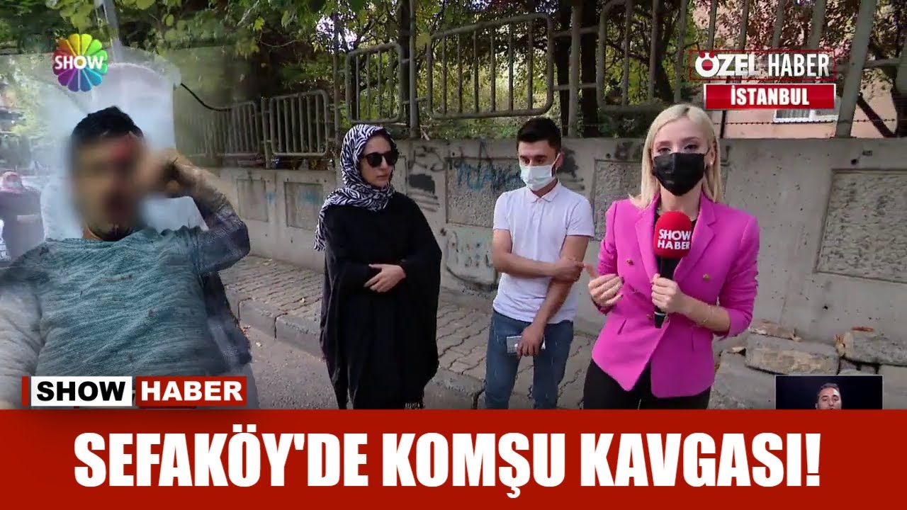 Sefaköy'de komşu kavgası!