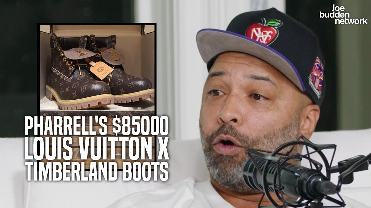 Pharrell's $85,000 Louis Vuitton x Timberland Boots