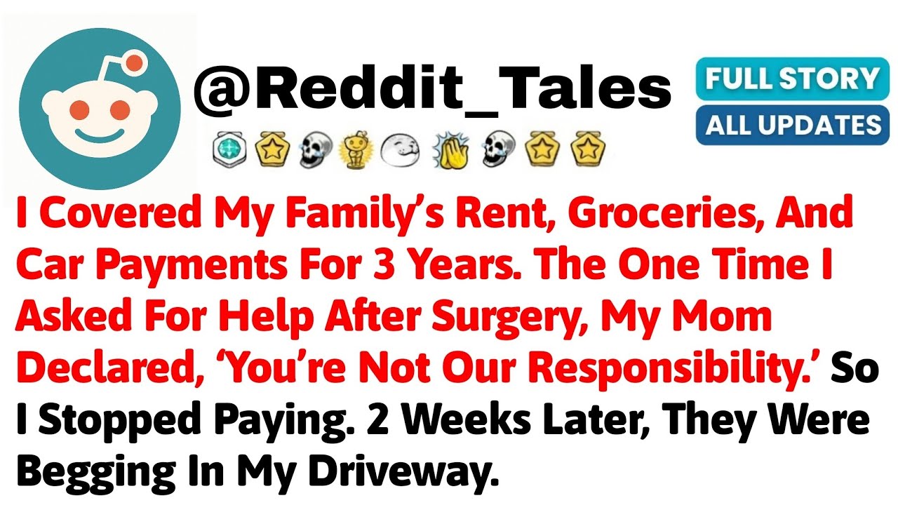 I Covered My Family’s Rent, Groceries, And Car Payments For 3 Years. The One Time I Asked For Help A