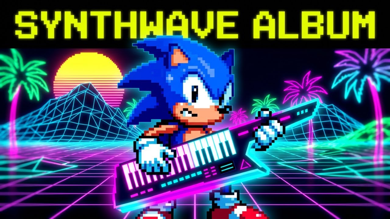 Sonic 2 8-Bit (Synthwave Album)