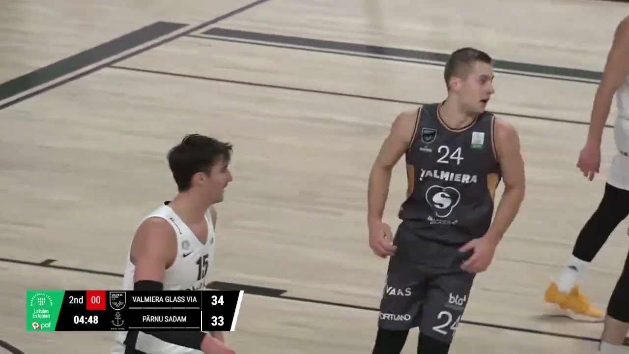 Labākie momenti. ''Pafbet'' Latvijas-Igaunijas līga: VALMIERA GLASS VIA - Pärnu Sadam (18.11.2022.)
