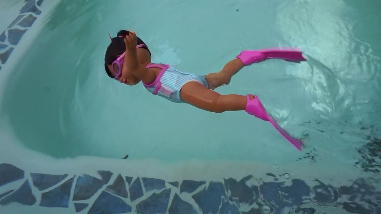 BABY BORN Doll That Can SWIM! Swimming Baby Doll!