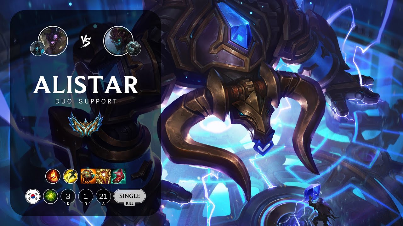 Alistar Support vs Maokai - KR Challenger Patch 14.2