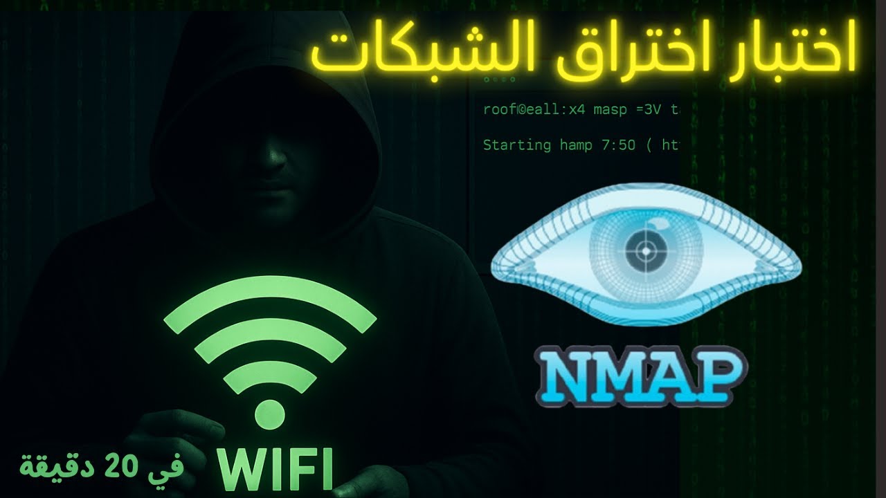 تعلم اختبار الاختراق على الشبكات | شرح Nmap و Reconnaissance للمبتدئين
