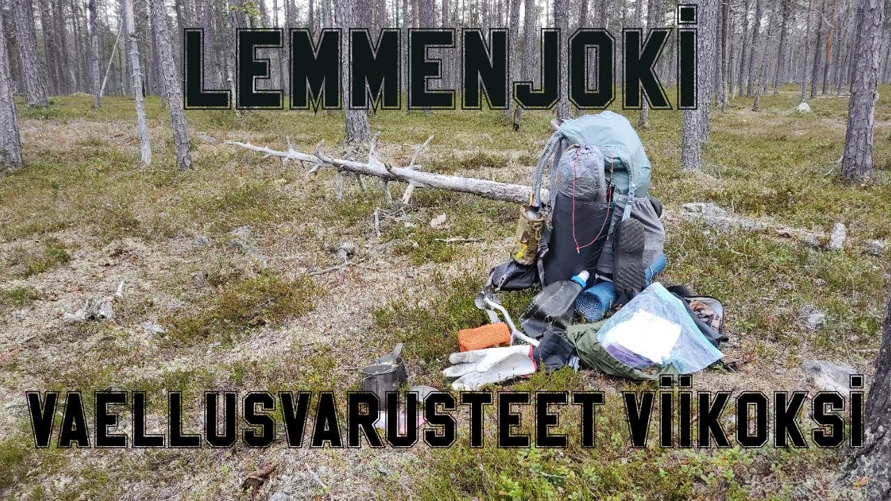Kevytretkeily vaellusvarusteet syksylle 2022