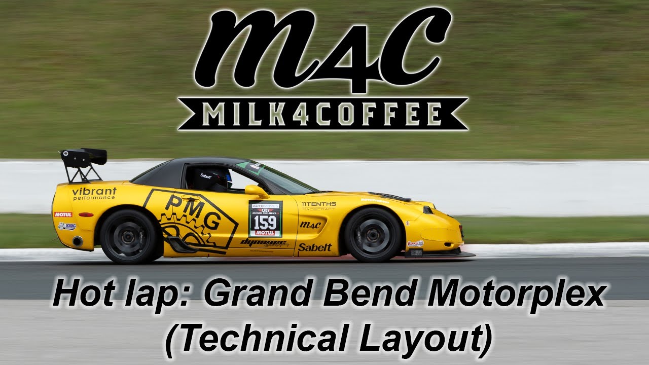 Personal Best Lap at Grand Bend Motorplex (Technical Layout)