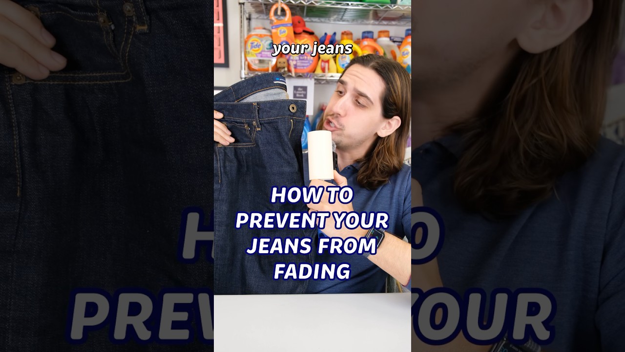Prevent Jeans From Fading #jeans #laundry
