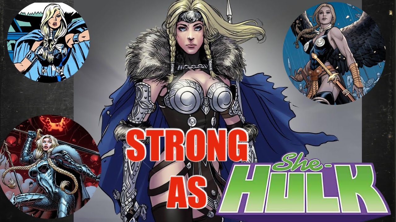 How Strong is Valkyrie [ Brunnhilde ] - Asgardian Warrior - Marvel COMICS