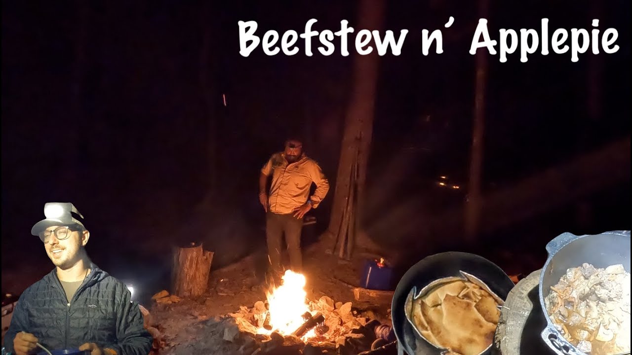 Back2Uwharrie || Day1 || an Instant Forced Change of Plans | Beef Stew & Apple Pie