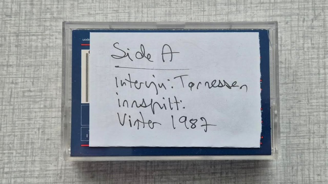 Herman Tennessen (Tønnessen) 1987 interview