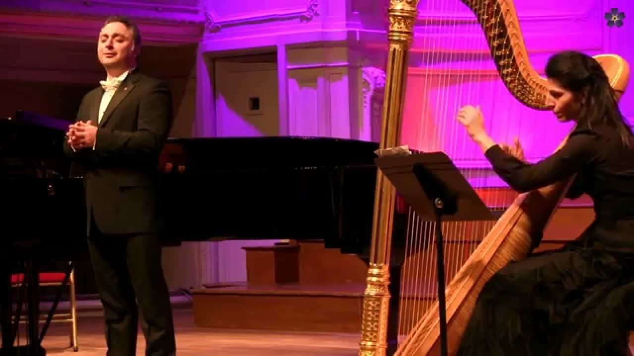 Ave Maria de Caccini - Adam Barro, baryton basse - Iris Torossian, harpe