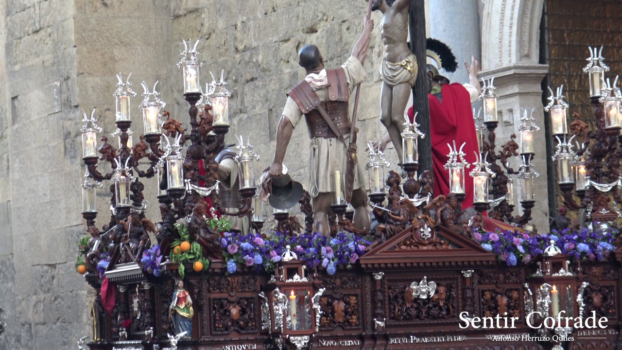 [4K] Salida del Santísimo Cristo de la Agonía - Semana Santa Córdoba 2017