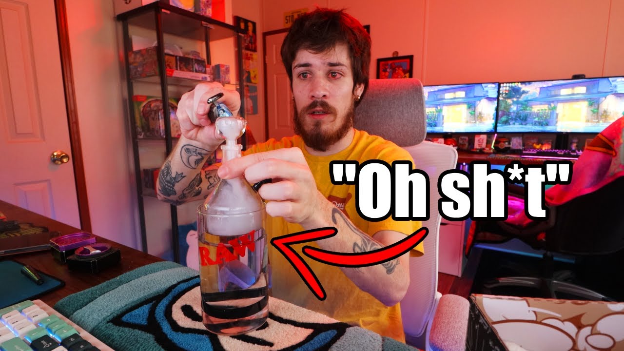 I Tried Taking Gravity Bong Rips...