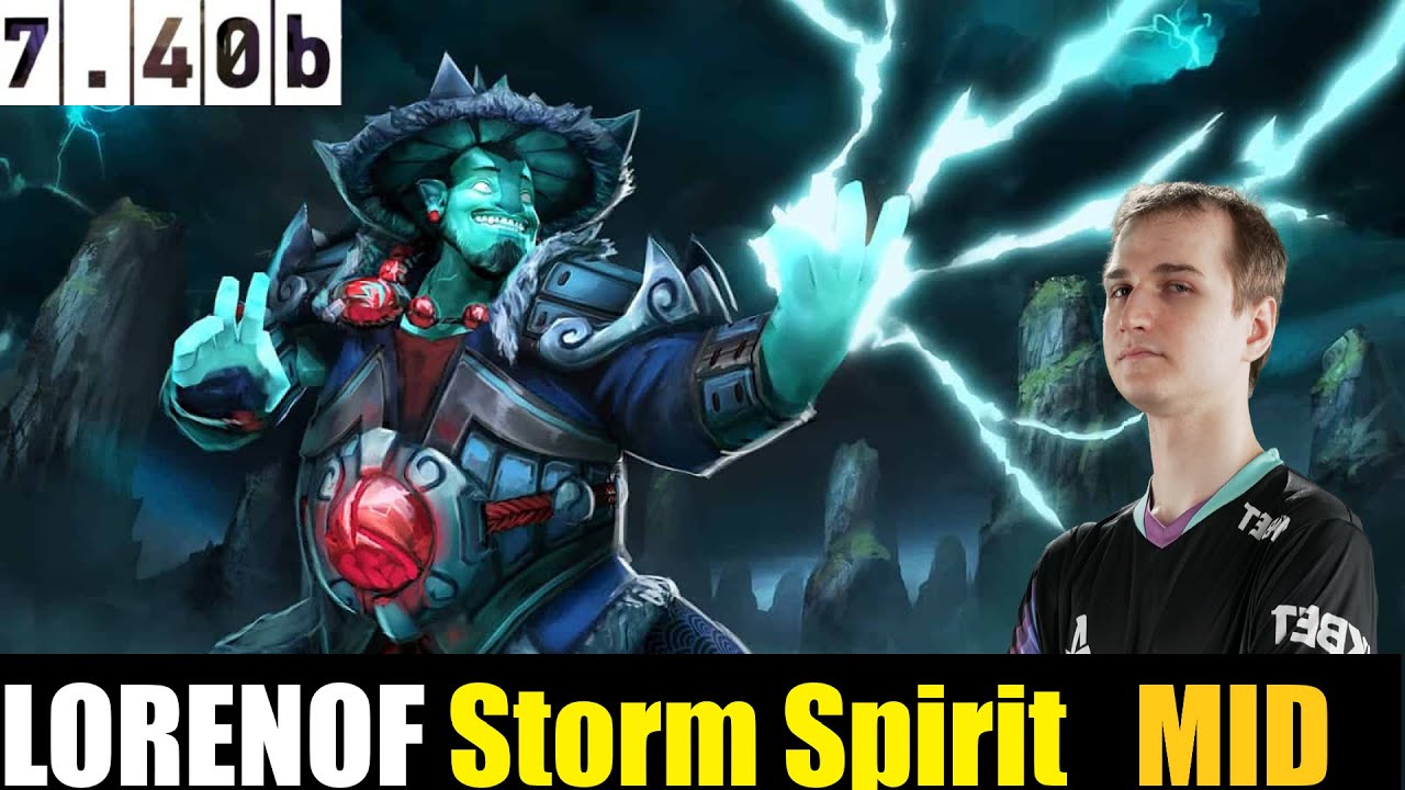 🤯 lorenof [Storm Spirit] MID  - 7.40B DOTA 2 HIGHEST MMR MATCH#dota2   #dota2gameplay