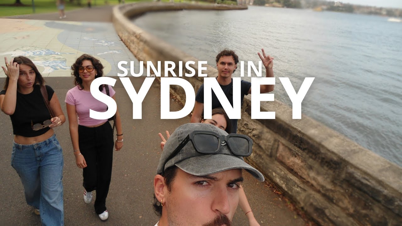 #WATCHME à 6h du mat à Bondi Beach + resto italien avec les copains