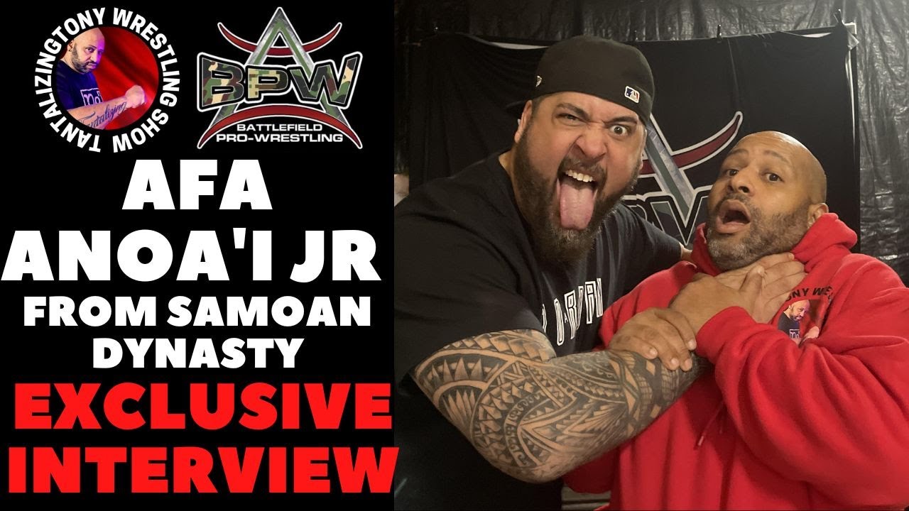 Afa Anoa'i Jr Shares his Start in Wrestling in this Exclusive Interview