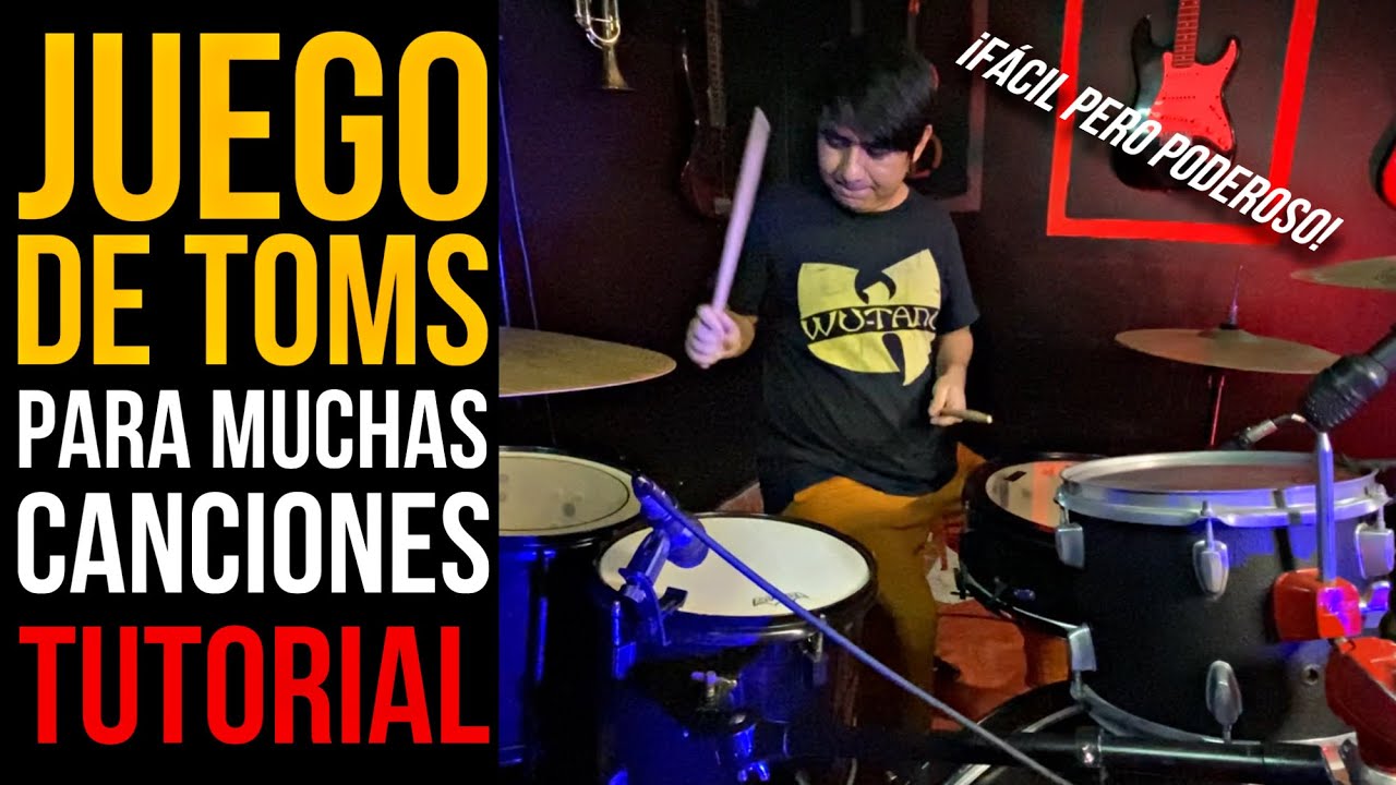 ¡Juego De Toms Para Muchas Canciones De Adoración! | Tutorial Batería! | 🥁🎶🎧