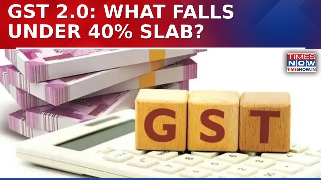GST 2.0 Announced: 40% Slab for Luxury Cars, Aircraft, Tobacco & More From September 22