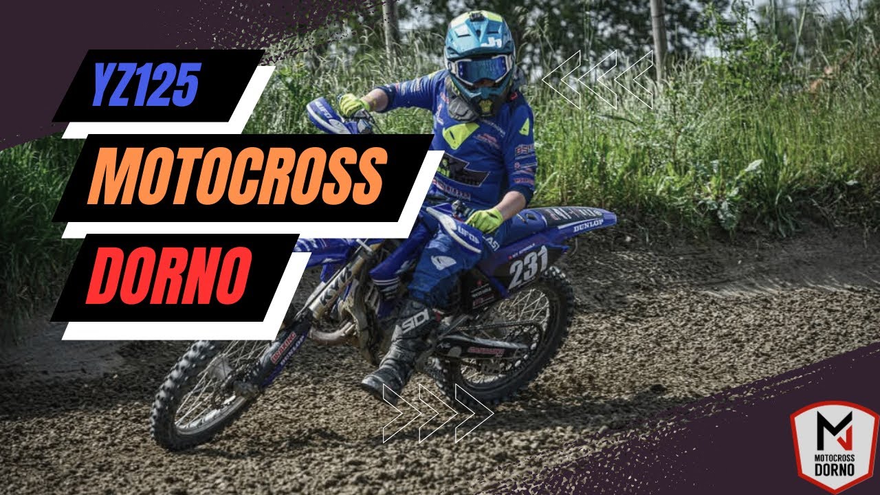 fuoco e fiamme a motocross DORNO, yz125