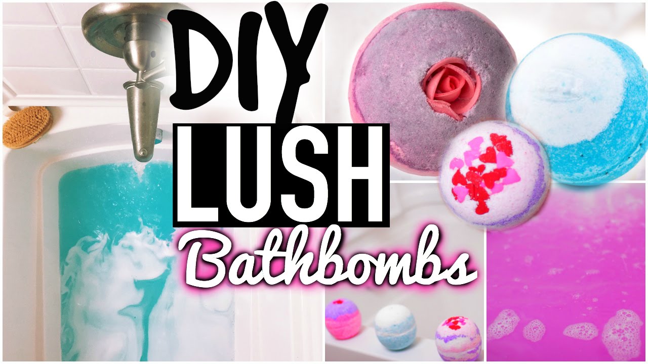 DIY Lush Bath Bombs + Demo!