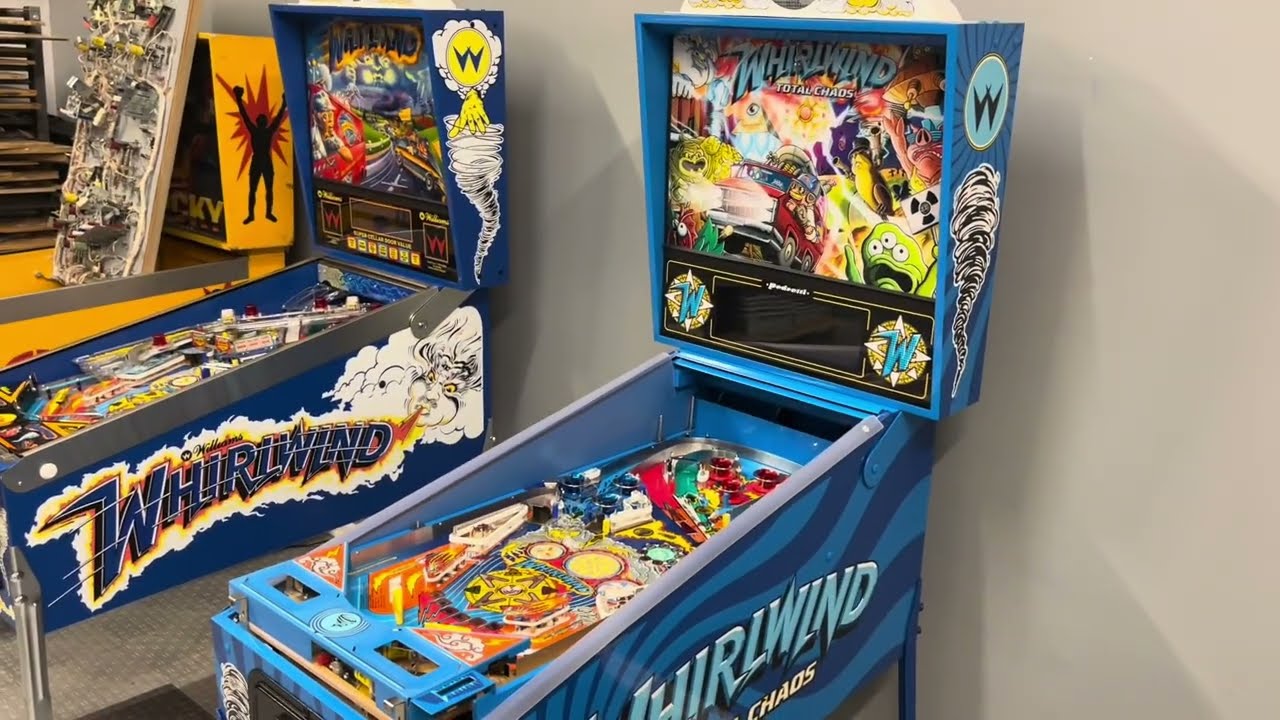 Whirlwind Pinball Restoration and Recreations 16