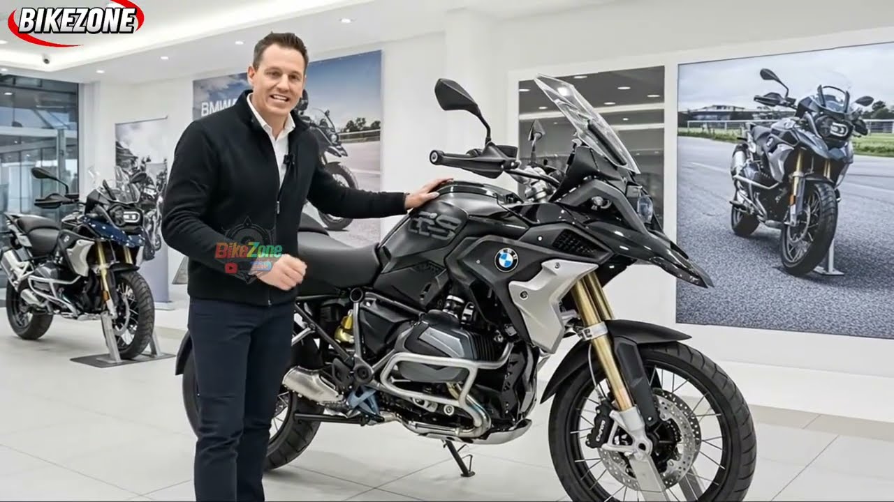 Новый BMW R1250 GS 2026 года официально представлен! Первый взгляд