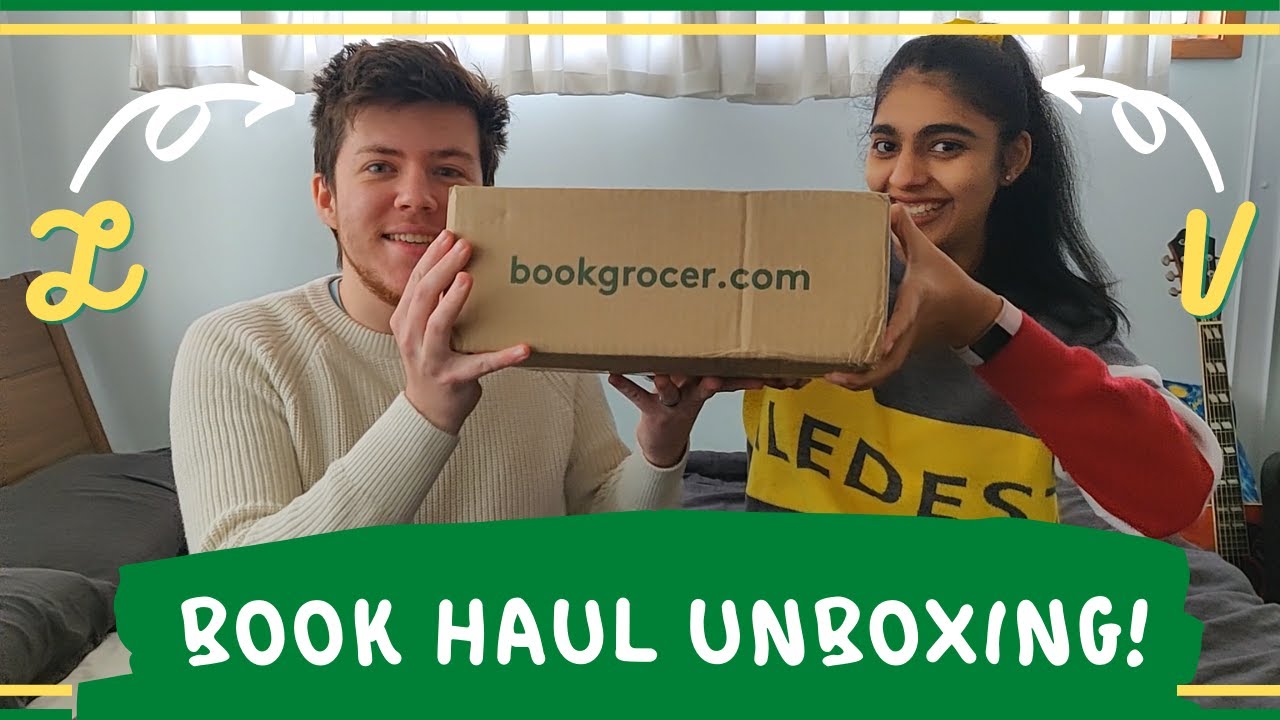 Book Haul:  Unboxing our Book Grocer order!!