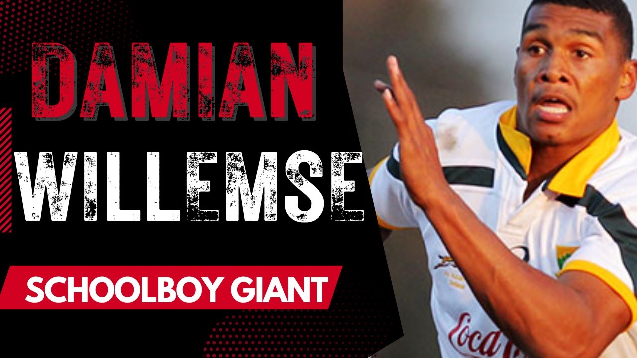 Damian Willemse Schoolboy Rugby Giant