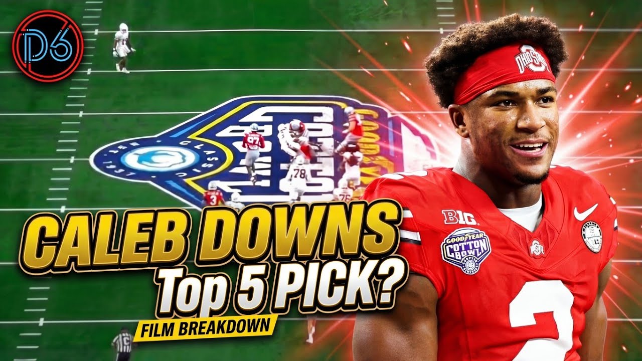 Калеб Даунс в &laquo;Джайентс&raquo;? Игрок №1 на драфте НФЛ 2026 года | Видео