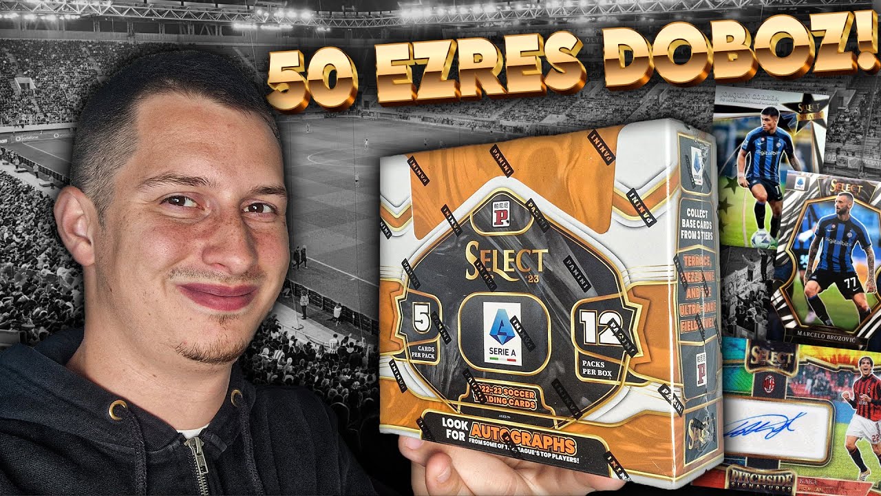 Panini Select Serie A 22/23 - TMall Doboz | Bontás