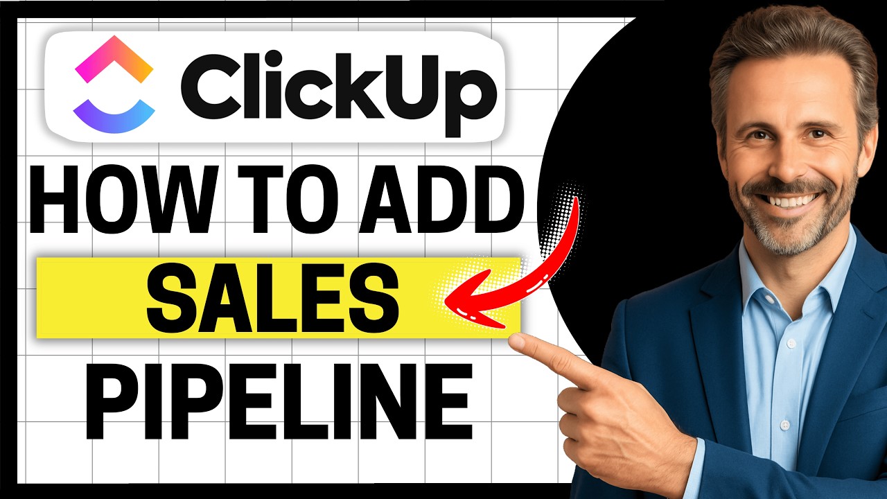 How to Add a Sales Pipeline in ClickUp Simple CRM Setup [Easy Guide]