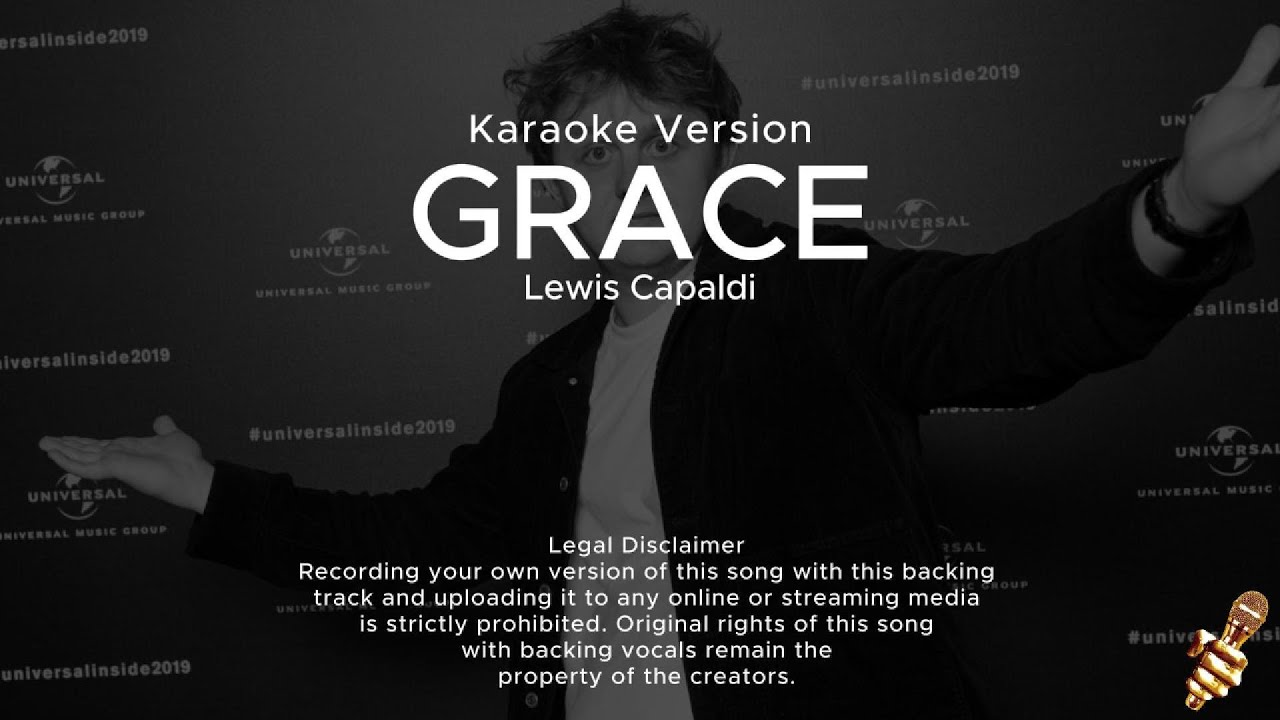 Lewis Capaldi - Grace (Karaoke Version)